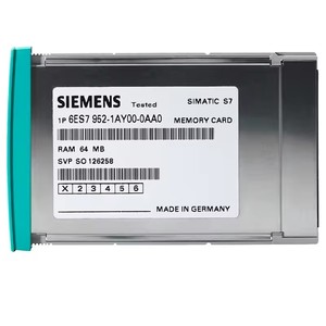 6ES7952-1KY00-0AA0 מקורי חדש לגמרי של סימנס סימטיק S7, כרטיס זיכרון עבור S7-400, עיצוב ארוך, 5V Flash EPROM, 64 מגה-בייט - Product Image 1