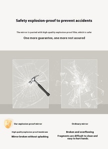 Smart Full-Body LED specchio <span class=keywords><strong>con</strong></span> vetro montato a parete nuovo Chinoiserie <span class=keywords><strong>ingresso</strong></span> casa appendiabiti - Product Image 5