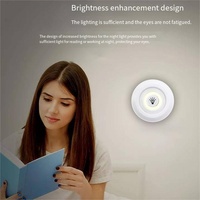 Lampes LED tactiles à télécommande COB pour chambre à coucher, couloir, cuisine, armoire, placard - Dimmables 5V