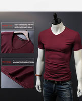 Camiseta Ecológica Extra Grande de Bambú con Estampado Personalizado, Camiseta de Fibra de Bambú Orgánica Sostenible