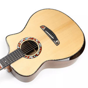 Guitares acoustiques haut de gamme Best Sevillana 1904R, entièrement en palissandre massif pour le dos et les côtés, plus adaptées aux guitaristes professionnels - Product Image 3