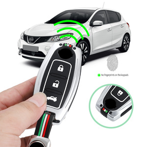 เคสกุญแจโลหะแบบใหม่สำหรับรถยนต์นิสสัน โร้ก เอ็กซ์เทรล T32 T31 แคชไค J11 J10 คิกส์ ทีด้า แพธไฟน์เดอร์ มูราโน่ จู๊ค เวอร์ซา โน้ต อินฟินิตี้ - Product Image 4