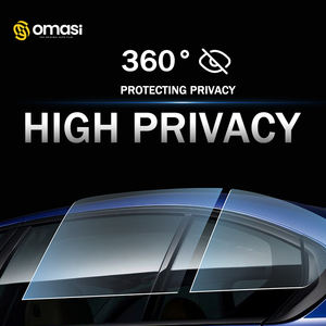 OMASI Film teinté <span class=keywords><strong>auto</strong></span>-adhésif anti-rayures de qualité supérieure pour vitres de voiture Rouleau de vinyle anti-rayures avec protection de la vie privée pour voitures - Product Image 2