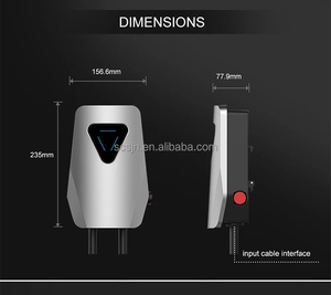 Nuovo Caricatore Domestico per Auto Elettriche da 22KW, Montaggio a Parete, Tipo Colonna, Protezione IP65, Tipo 1/2/GB-T, per Uso Domestico e Commerciale - Product Image 3