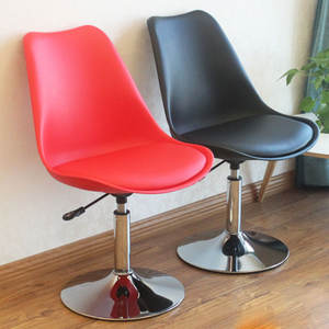 Meubles de salon, tabourets de <span class=keywords><strong>bar</strong></span> scandinaves pivotants en métal et plastique, réglables en hauteur, pour la salle à manger - Product Image 5