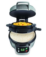 Machine à gaufres et hamburgers électrique multi-plaques antiadhésives, mini-appareil intelligent portable et détachable pour petit-déjeuner et sandwichs