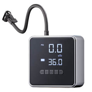 WOSEN Portable Cordless 2X Super Fast 25L Min Dual Mode Digital Auto Shut Off <b>Car</b> Motorcycle Bicycle Ball Tire Inflator Air Pump - Product Image 1