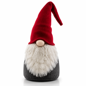 Gonks scandinaves de Noël lestés avec bonnets tricotés, peluches douces Tomte nordiques pour la décoration des fêtes d'hiver, elfes en peluche en gros - Product Image 2
