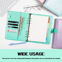 Carnet A5 magnétique en cuir PU Macaron avec boucle, couverture amovible pour ordinateur portable, logo personnalisé imprimé, cadeau