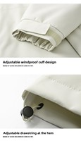 Veste softshell 3-en-1 avec doublure polaire 400g amovible, unisexe, chaude pour l'hiver, idéale pour les activités de plein air