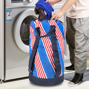 Sacs à <span class=keywords><strong>linge</strong></span> imperméables, organisateur <span class=keywords><strong>de</strong></span> rangement en polyester pour voyage, séparateur <span class=keywords><strong>de</strong></span> vêtements secs portable, sacs à <span class=keywords><strong>linge</strong></span> pour valise, paniers à <span class=keywords><strong>linge</strong></span> - Product Image 6