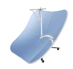 Horno <span class=keywords><strong>Solar</strong></span> Parabólico Portátil de 1500W, 1.35m de Diámetro, 4 Reflectores de Aluminio Anodizado Brillante para Calentar Agua al Aire Libre y en Campamentos - Product Image 1