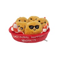 Super doux dessin animé mignon en peluche poulet bloc Expression décompression en peluche PP coton remplissage créatif en peluche jouet