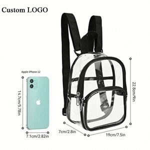 Country Style Letterpress Printed <b>Backpack</b>, Waterproof PVC, Great for School, Work, and Party Supplies - Product Image 1