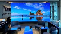 Mur vidéo LED intérieur haute résolution 4K sans soudure, pleine couleur, P1.56 P1.25 P2.5, pour regarder des matchs de football, des films, écran LED