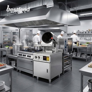 Robot de Cocina Automático de Acero Inoxidable de 360 mm, <span class=keywords><strong>Wok</strong></span> para Arroz Frito, Cocina Comercial a Gas para Restaurantes, <span class=keywords><strong>con</strong></span> Pantalla Digital - Product Image 5