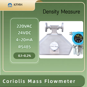Tùy chỉnh DN25 khí Nitơ coriolis khối lượng lưu lượng kế với khối lượng dòng chảy điều khiển cho axit vừa - Product Image 5