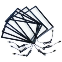 Pantalla táctil IR con USB, Marco táctil multitáctil de 60 pulgadas, 15, 17, 18,5, 19, 20, 21,5, 22, 24, 32, 42, 46, 47, 50, 55, venta al por mayor