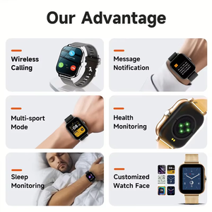 Neuer Stil Y13 Smartwatch Unisex BT-Anruf Anrufannahme Sport Herzfrequenz-Tracker TFT-Display IP67 Wasserdicht Modisch Android iOS - Product Image 2