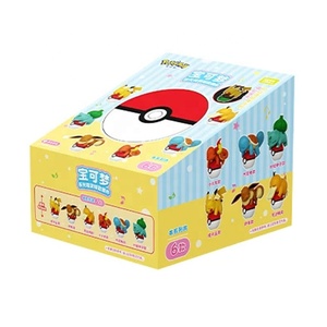 Figurine Pokémon originale lumineuse, Pokéball <span class=keywords><strong>Pikachu</strong></span> Psyduck, qui brille dans le noir, ornement de bureau, décoration de tableau de bord de voiture, cadeau - Product Image 1
