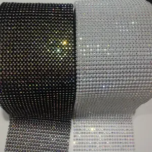 Fantasia 5A strass cristallo AB elastico strass trim per vestiti accessori per il vestito