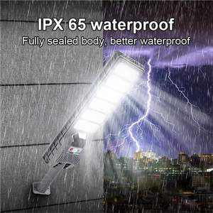 Lampadaire intelligent solaire à LED avec batterie intégrée, tout-en-un, vente en gros - Product Image 4