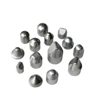 Puntas de carburo de tungsteno personalizadas, puntas de carburo cementado para herramientas de perforación, placa de dientes, K05 K10 K20 K30 K40