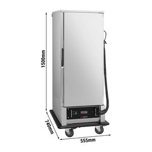 Carro de Banquete Eléctrico GGM con Calefacción, Capacidad de 150L, Control Digital Inteligente de Temperatura, Color Plateado, Potencia de 3000-5000W para Hotel - Product Image 2