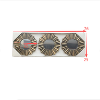 Ensemble de 3 miroirs muraux en plastique Art Déco, écologiques, faits à la main, décoration de luxe pour entrée, salon, chambre d'hôtel