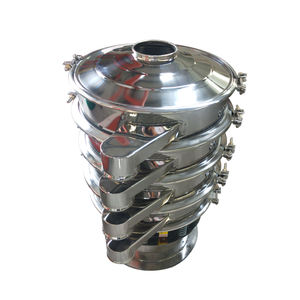 Hygienic Stainless Steel Rotary <b>Vibrating</b> <b>Screen</b> with Motor for High Efficiency Food Processing Dairy Confectionery 80-600 Mesh - Product Image 3