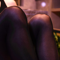 Collants de danse réfléchissants pour hommes 70D, effet brillant, durables, pour scène, chaussettes de performance sculptantes