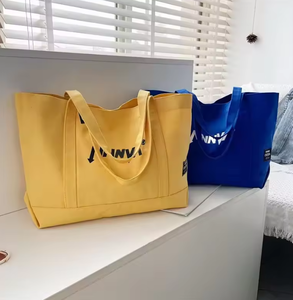 Bolsa de compras personalizada, bolsa de lona, adecuada para viajes y almacenamiento, reutilizable, ideal para regalar. - Product Image 1