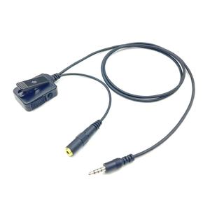 Poc Radio Zello PTT Tai nghe điện thoại thông minh 3.5mm Push-to-Talk Tai nghe (Android/IOS) giao tiếp hai chiều rảnh tay - Product Image 2