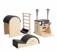 Chaise Wunda de Pilates en bois d'érable massif avec poteau réglable pour l'équilibre et l'entraînement du tronc, équipement de fitness pour salle de sport, maison et studio