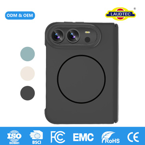 Coque de protection pour téléphone avec revêtement anti-jaunissement et anti-décoloration, anneau magnétique, coque ultra-fine et durable pour iPhone Duo - Product Image 1