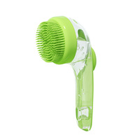 Cepillo de Baño Multifuncional de Silicona, Cepillo de Ducha Suave para Masaje y Aseo de Perros y Gatos, Cepillo de Limpieza Suave para Lavar con Champú