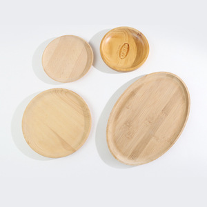 Cross-border dropshipping of wooden tableware, tea <b>trays</b>, dinner plates, children's fruit plates, <b>snack</b> <b>trays</b>, cake and cheese - Product Image 2