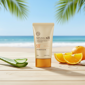 THEFACESHOP วิตามินซีสำหรับผู้ใหญ่ครีมไฮยาลูโรนิกกรดไฮยาลูโรนิก SPF50 + PA ++ ผลต่อไนอาซินาไมด์กระชับสุขภาพ - Product Image 3