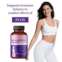 OEM/ODM Myo D-Chiro Inositol Capsules Vitamine D Ashwagandha Complément Alimentaire Végétarien pour le Bien-être Féminin et l'Amélioration de la Santé Osseuse