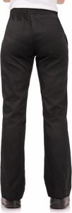 Personnaliser Restaurant Chef Uniformes <span class=keywords><strong>Cuisine</strong></span> <span class=keywords><strong>Cuisine</strong></span> <span class=keywords><strong>Noir</strong></span> Femmes Chef <span class=keywords><strong>Pantalon</strong></span> Uniforme Cloche Bas - Product Image 2