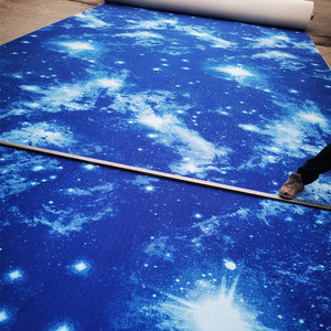 Phòng Khách 3D Fluffy Vòng Lặp In Thảm Khu Vực Thảm Máy Làm Có Thể Giặt Hiện Đại Hoa Cao Đống Trang Trí Nội Thất Khách Sạn Thảm Thảm - Product Image 3