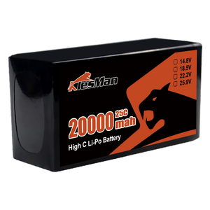 Batería de Dron de Alta Capacidad 20000mAh 6S 25C 22.2V de Polímero de Litio 4S 5S 6S para Drones RC, Aviones y Juguetes LP-20000 - Product Image 5