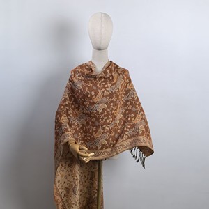 Sciarpa Premium in Pashmina bohémien per le donne <span class=keywords><strong>scialle</strong></span> classiche e colorate sottili <span class=keywords><strong>con</strong></span> <span class=keywords><strong>frange</strong></span> per la primavera - Product Image 3