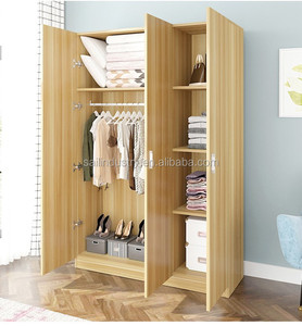 Wholesale <strong>Cheapest</strong> Hot <strong>Saling</strong> High End Bedroom French Strong Simple Wall Wood <strong>Wardrobe</strong> Designs - Product Image 6