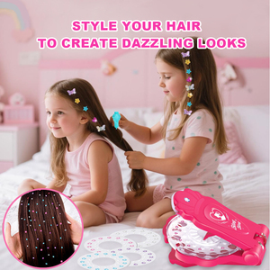 <span class=keywords><strong>Kit</strong></span> de fabrication de bijoux fantaisie DIY, créez votre propre bandeau tendance, accessoires pour cheveux pour filles, jouets en plastique pour enfants, art créatif - Product Image 5
