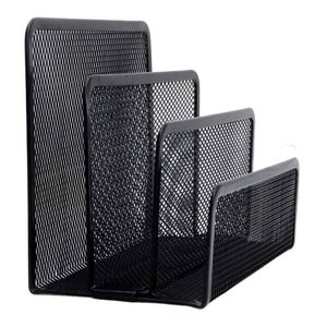 Hot Sale Best Price Office Supplies Custom Color Desk Organizer Mesh <b>Wire</b> 3 Section Desktop Letter Tray <b>Shelf</b> Letter Holder - Product Image 1