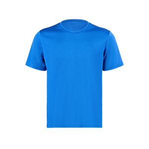 เสื้อยืดโพลีเอสเตอร์ระบายอากาศแห้งเร็วเสื้อยืดแขนสั้นสำหรับใส่วิ่งออกกำลังกาย TKAN189โลโก้ได้ตามต้องการ - Product Image 2