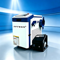 Mesin Las Serat Genggam Berpendingin Air 4-in-1 PHT-3000W Baru dengan Laser Raycus untuk Baja Karbon dan Logam