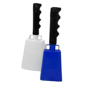 White <strong>Blue</strong> Kissing <strong>Bell</strong> Gold Wedding Metal Cow <strong>Bell</strong> Sport Cheer Cow <strong>Bell</strong> - Product Image 1