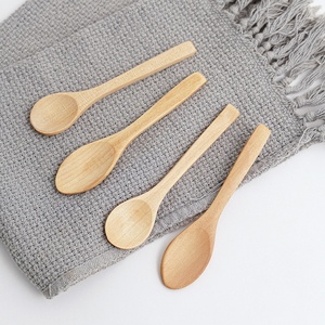 Cucharas de Madera Pequeñas con Diseño Minimalista para Regalos Empresariales, Personalizables con Logotipo, para Mermelada, Café, <span class=keywords><strong>Miel</strong></span>, Venta al Por Mayor - Product Image 1